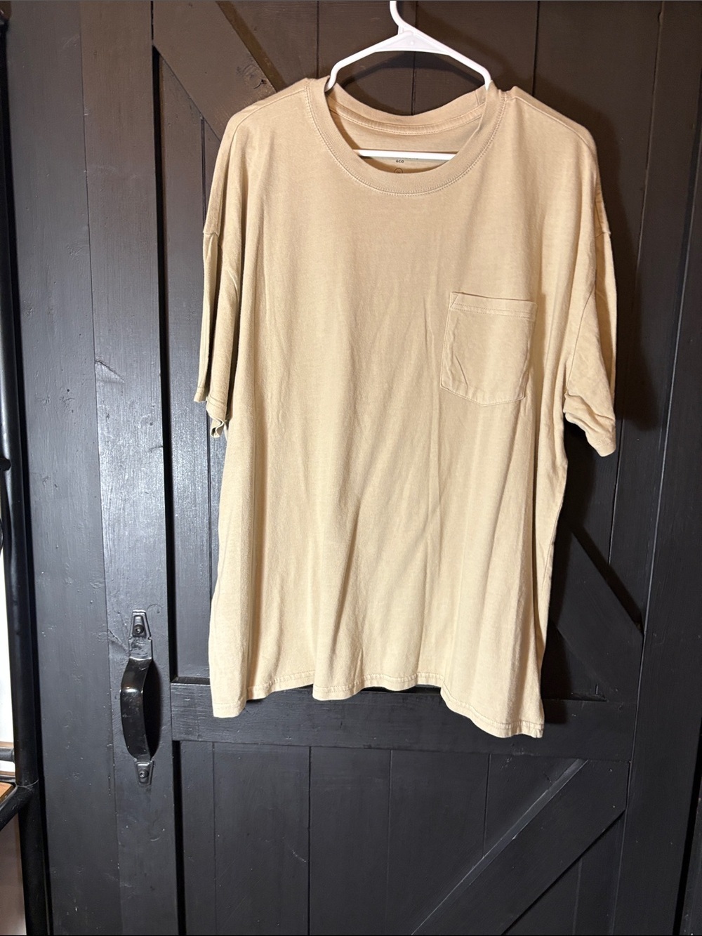 Goodfellow & Co Tan Short Sleeve Pocket Tee